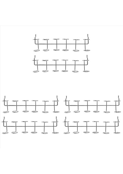 6 Adet Tornavida Tutucu Pegboard Çok Tool Tutucu Aksesuar Pegboard Aksesuarları Pegboard Için Çok Ring Alet Tutucu (Yurt Dışından)