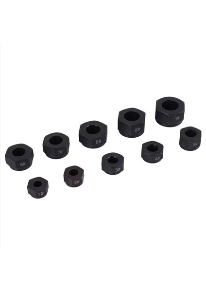 10 Adet Hasarlı Somun Cıvatası Sökücü Çıtçıt Çıkarıcı Seti Metrik Kırık Cıvata Çıkarma Kiti (Yurt Dışından) modelleri