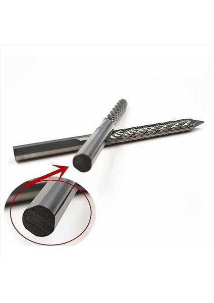 2pcs 3/16IN 4 5mm Yüksekliğinde Karbür Çelik Çapak Bitleri Lastik Raybaları Karbür Kesiciler Döner Dosyalar Sallatıcılar Tel Kesici Lastik (Yurt Dışından) indirimleri