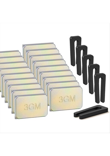 24 Paket Tavan Fanı Dengeleme Kiti Tavan Fanı Ağırlık Dengeleme 6 Set Fan Dengeleme Klipsleri ve 3g Ağırlık Pratik (Yurt Dışından)