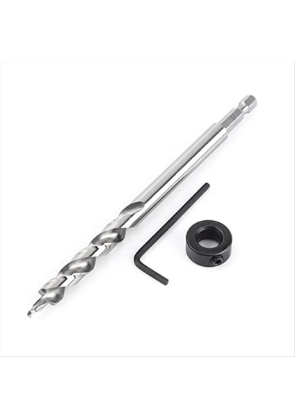 Ahşap Işleme Yüksek Hızlı Çelik Yapı Için Ayarlanabilir Derinlikli 3/8 Inç Dudak ve Spur Nokta Matkap Ucu (Yurt Dışından)