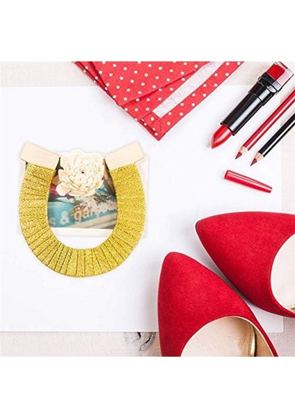 At Nalı Bitmemiş Ahşap Kesimler Dıy Zanaat Parti Düğün ve Doğum Günü Için Ahşap At Nalı 48PCS (Yurt Dışından) indirimleri