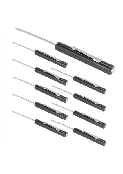 10 Adet Cep Tornavida Mini Tepeleri ve Cep Klipsleri Cep Tornavida Manyetik Oluklu Cep Vidası (Yurt Dışından) fırsatları