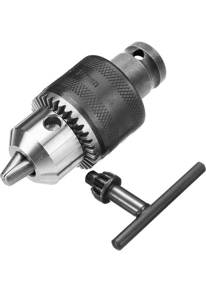 1 5-10MM 1/16 Inç - 3/8 Inç Kapasite Anahtar Matkap Kepçesi Anahtarı Dönüştürücü 1/2 Inç Soket Kare Dişi Adaptör (Yurt Dışından)