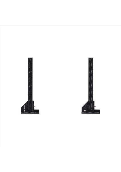 2x Çok Ölçer Ahşap Işleme Çok Fonksiyonlu Cetvel Açı Cetvel Ağaç Işleme Araçları (Yurt Dışından) fiyatları