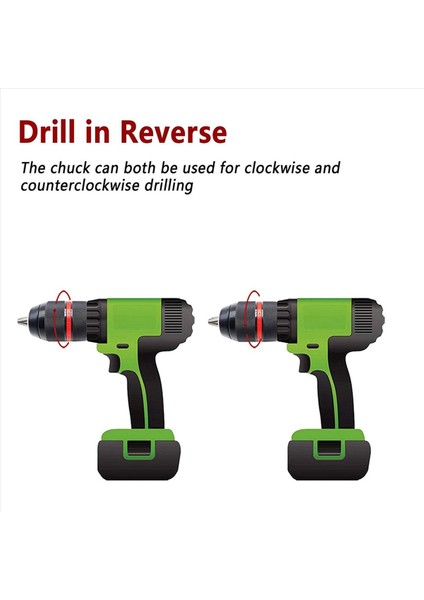 2set 1 5-13MM Anahtarsız Matkap Chuck 1/2INCH-20UNF Sds-Plus Shank 1/4inch Hex Shank 1/2inch Kare Anahtar Adaptörü ile (Yurt Dışından) fırsatları