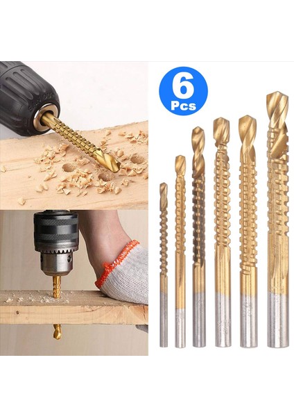 6 Pcs Hss Freze Tatbikatları Set Ahşap Matkap Bitleri Ahşap Metal K075 Için Set (Yurt Dışından) indirimleri