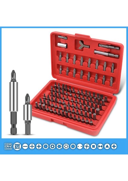 105 Parçalı Tornavida Seti Erik Altıgen Tornavida Tornavida Tornavida Soket Alet Kutusu (Yurt Dışından) fiyatları