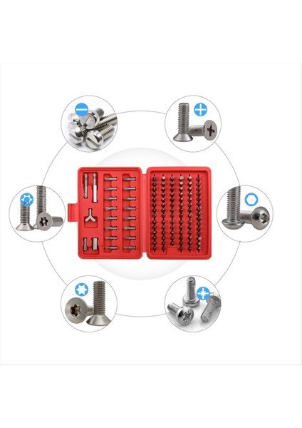 105 Parçalı Tornavida Seti Erik Altıgen Tornavida Tornavida Tornavida Soket Alet Kutusu (Yurt Dışından) fırsatları