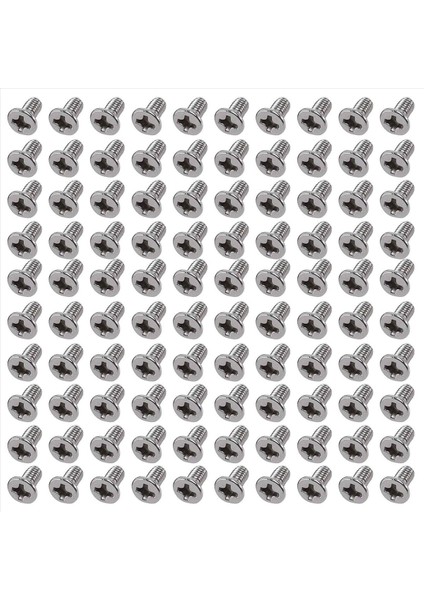 M3 x 6mm Phillips Düz Head Countersunk Cıvatalar Makine Vidaları 400 Pcs (Yurt Dışından) fiyatları