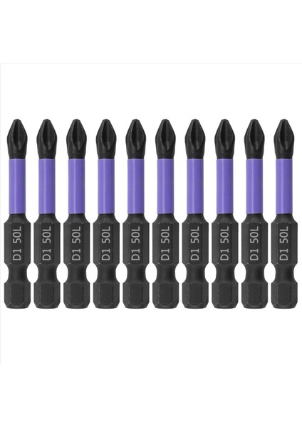 Ph2 Manyetik Parti Başı Çapraz Tornavida Darbesi Matkap Biti Vidası 50MM Kaymaz Elektrikli Tornavida Elektrikli Aletler (Yurt Dışından) fiyatları