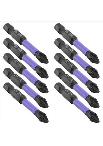 Ph2 Manyetik Parti Başı Çapraz Tornavida Darbesi Matkap Biti Vidası 50MM Kaymaz Elektrikli Tornavida Elektrikli Aletler (Yurt Dışından) modelleri