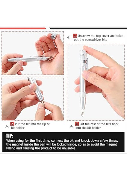 36PCS Kalem Tornavida Çok Alım Kullanışlı Alet Manyetik Cep Tornavida Mini Gadgetlar Için Çok Hassasiyet Fonksiyonu (Yurt Dışından) fırsatları