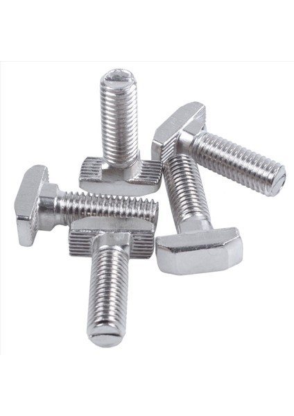 M8 Iplik T-Yuvası Açılış Saplama Sürgülü Vidalı Cıvata Gümüş Ton 15 Adet (Yurt Dışından) fiyatları