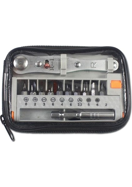 12PCS Taşınabilir Çift Yönlü Cırcır Tornavida Seti Çok Amaçlı Tornavida Seti Taşınabilir Mandal El Aletleri (Yurt Dışından)