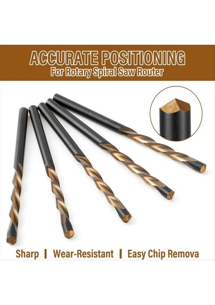 50PCS Alçıpan Matkap Bitleri Pilot Nokta Kesme Matkap Bitleri Çapı Alçıpan Yönlendirici Matkap Bitleri Alçıpan Alaçlar Spiral Testere Için (Yurt Dışından) fırsatları