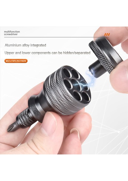 3x 7 Arada 1 Mini Tornavida Titanyum Tornavida 1/4 Inçlik Manyetik Phillips Torx Vidalı Tiyatro Bit Kiti Ev Onarım Araçları (Yurt Dışından) fiyatları