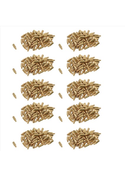 500 Pcs M3 Erkek x M3 Dişi 11MM Uzunluğunda Pirinç Vidalı Iplik Pcb Stand-Off (Yurt Dışından) fırsatları