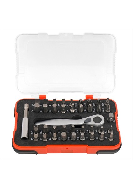 39PCS Özel Şekilli Tornavida Tornavida Tornavida Seti Çok Fonksiyonlu Cırcır Tornavida Tornavida Başlığı (Yurt Dışından)