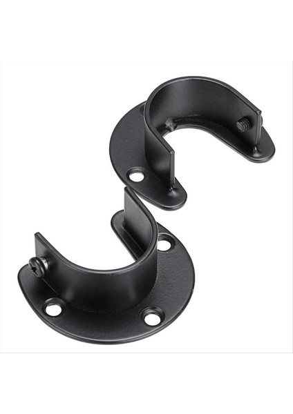 4pcs Dolap Çubuk Braketleri Vidalı Flanş Tutucuları Destekliyor U Şekilli Gardırop Braket Kutup Soketi 32MM Çubuklar Için (Yurt Dışından) indirimleri