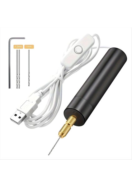 Elektrikli USB Mini Matkap Kiti USB Matkap Döner Araçlar Oymacı Kalem Sondaj Takı Araçları Matkap Bitleri Elektrikli Alışlar (Yurt Dışından)