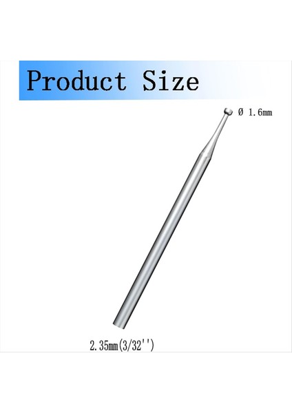 6 Adet 1mm Yuvarlak Fincan Çapak - 3/32 Inç Kanat Tel Yuvarlak Bitler Lapidary Yapımı Için Takı Büroları (Yurt Dışından) fırsatları