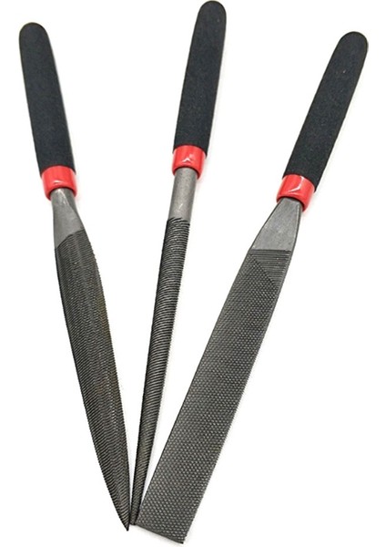 Küçük Çelik Dosyalar Iğne Dosyası Taş Cam Metal Oyma Zanaat Iğnesi Dosyalanma Ahşap Işleme El Dosyası Aracı (Yurt Dışından)