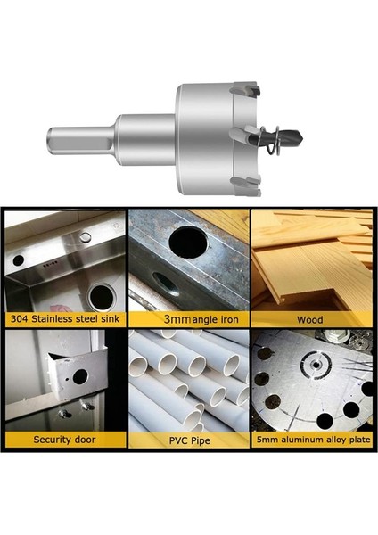14PCS Hole Testere Kiti 1/2-2-1/8 Inç Tungsten Karbür Uçlu Delik Metal Paslanmaz Çelik Demir Ahşap (Yurt Dışından) fırsatları