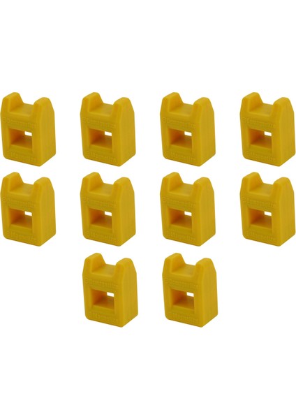 10X Tornavida Mıknatıslayıcı Deghaussing Demagnetizer Manyetik Pratik Pick Up Alet Rengi Sarı (Yurt Dışından)