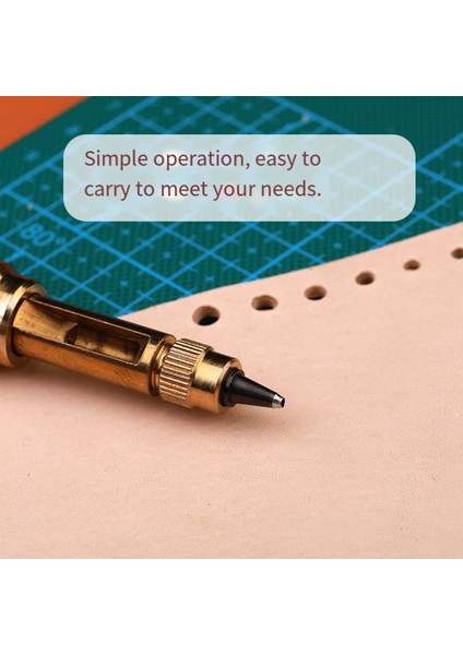 Kemer Deliği Yumruk Değiştirilebilir Yumruk Deri Kağıt Kemer Deliği Yumruk Ahşap Tutamak Bağlama Aleti Siyah Için Uygun (Yurt Dışından) fırsatları