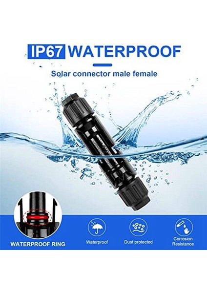 Güneş Kablosu Mc-4 Konnektör-Ayarlama Aracı Kit 20 Çift Erkek/kadın Güneş Panel Konektörleri Güneş Panel Kablo Kitleri (Yurt Dışından) fiyatları