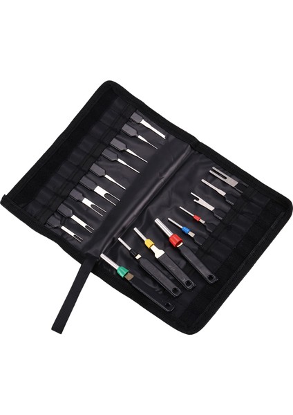 Otomatik Terminal Kaldırma Aracı Araç Elektrik Kablolama Pimi Çıkarma Konnektörü Çekme Kiti Depinning Alet Seti (18 Adet) (Yurt Dışından)