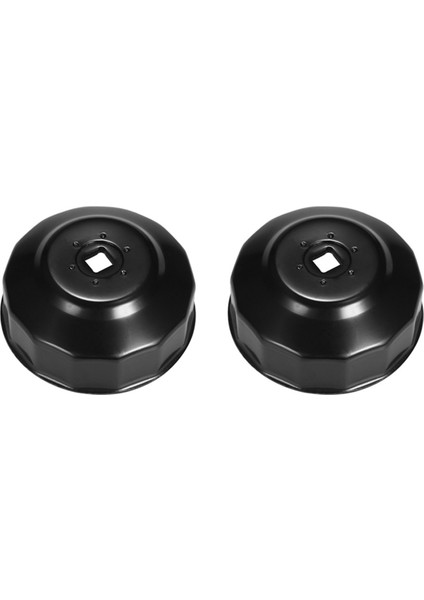 2x Evrensel 65MM x 14 Flüt Yağ Filtresi Anahtarı Soket Tipi Kapanma Aracı (Yurt Dışından)