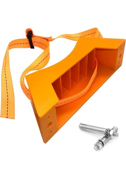 2pcs Propan Tank Tutucu Silindir Duvarı Monte Braket Gaz Silindir Braketi Dayanıklı Abs Gaz Silindiri Vidalar Portakal (Yurt Dışından) fırsatları