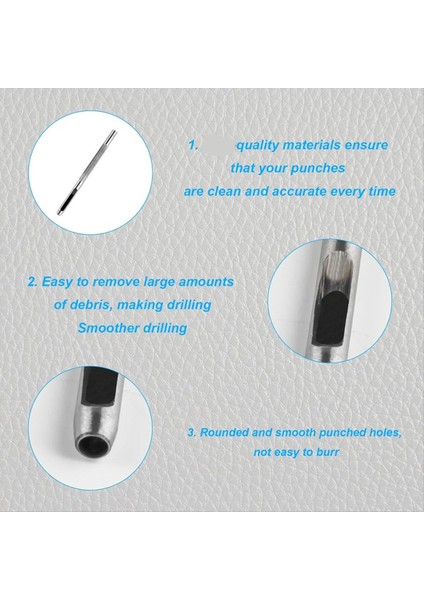 9 Parçalı Delme Aracı Dikiş Yumruklama Aracı Için Içi Boş Yumurta Seti Deri Izleme Kayışı Kemer Yumruklama Aracı (Yurt Dışından) modelleri