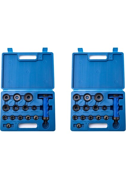 28PCS Hollow Punch Set Dıy Deri El Sanatları Kemer Çöpleme Aracı Plastik Kutu Dıy Deri Zanaat Aracı 5MM-35MM (Yurt Dışından)