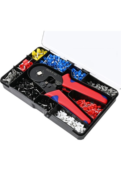 Suçlama Pensesi Hsc8 6-4A Tübüler Terminal Zarif Saklama Kutusu Sabit Teli Mini Kıvılcım Araçları Elektrik Kiti (Yurt Dışından)