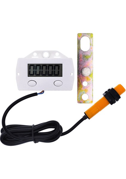 5 Haneli Dijital Ekran Tezgahı Yakınlığı Endüstriyel Manyetik Sensör Anahtarı Yumruk Sayacı Indüksiyon Ölçer B (Yurt Dışından)