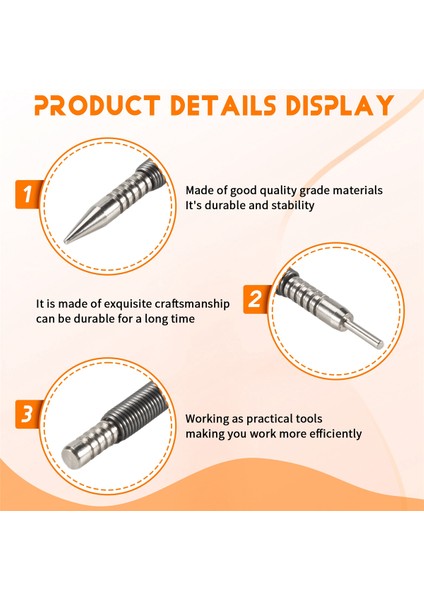 Tırnak Seti ve Menteşe Pimi Alet Çift Kafa Çivi Yumruk Menteşe Pim Çıkarma Aracı Çekiçsiz Yay Yumruk Seti Yay Tırnak Ayarlayıcısı (Yurt Dışından) indirimleri
