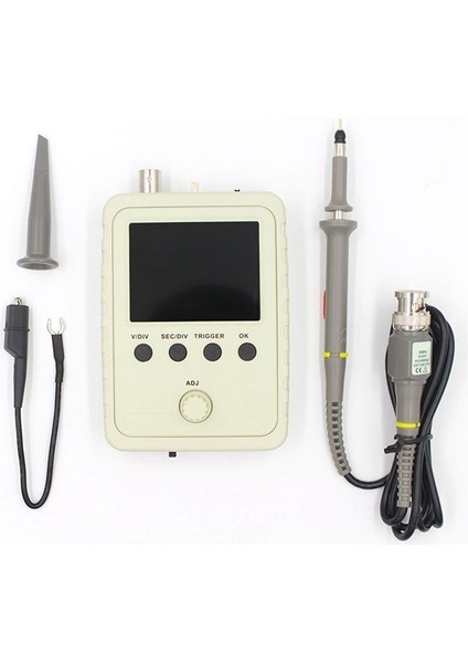 Tamamen Monte Edilmiş Dıy Kiti Osiloskop Öğretimi Dıy Dijital Osiloskop Kiti DSO138 Bnc Prob ile Yükseltme Sürümü (Yurt Dışından)