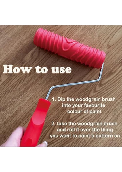 Ahşap Tahıl Alet Seti Basılı Sanat Ahşap Tahıl Aletleri Doku Silindiri Iç Duvar Diy Tasarım Dekorasyonu Için Doku Araçları (Yurt Dışından) fırsatları