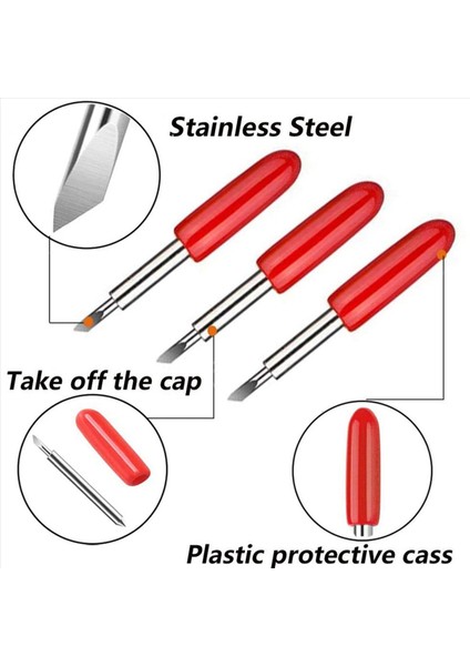 240 Bıçak Cricut Cutter Için Explore ile Uyumlu 45 Derece Kesme Yedek Bıçağı (Yurt Dışından) modelleri