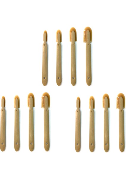 12 Adet Farklı Boyutlu Kauçuk Kalafat Aracı Kalafat Spatulas Kalafat Fayanslar Için Kalafat Bitiş Aracı Lavabo Süpürme (Yurt Dışından)