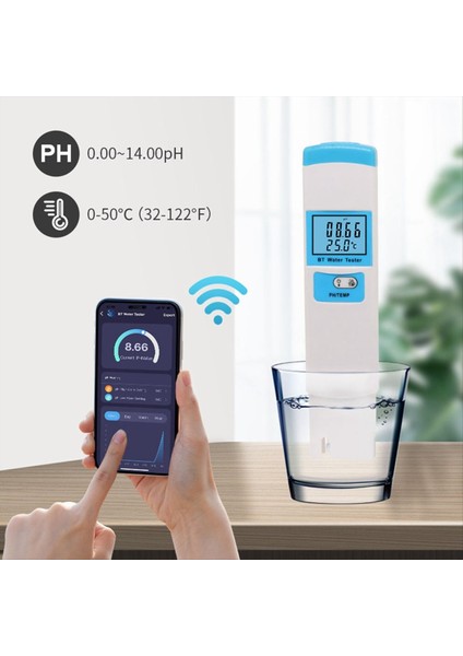 Su Kalitesi Analizörü Ph Metre Dijital 2in1 Ph/sıcaklık Ölçer Ph Test Cihazı Yüksek Doğruluk Su Kalitesi Test Cihazı (Yurt Dışından) fiyatları