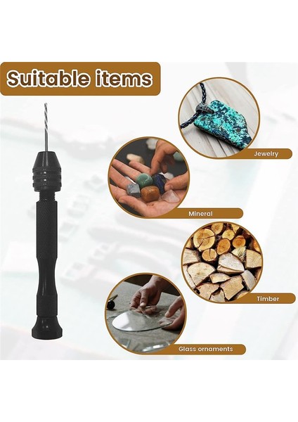 El Matkap Bitleri Set Mini Twist Matkap Bitleri Reçine Plastik Ahşap Anahtarlık Için Pin Araçları Set Araçları (Yurt Dışından) fiyatları