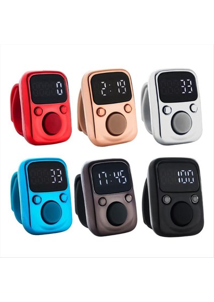 Parmak Sayacı Aydınlık Parmak Halkası Elektrikli Dijital Ekran Dikişler Markıcı Dikiş Dokuması Budalar Dua Futbolu (Yurt Dışından) fırsatları