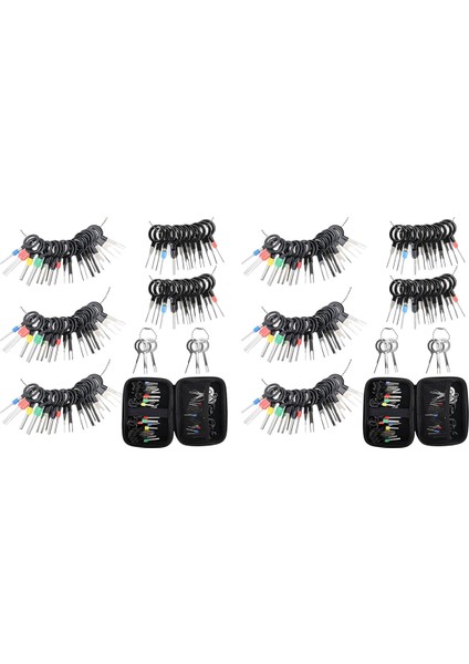 164PC Terminal Extractor Sökme Aracı Kit Depinning Anahtar Aracı Araç Ev Cihazları Için Set Torozlu Tel Konektör Aracı (Yurt Dışından)