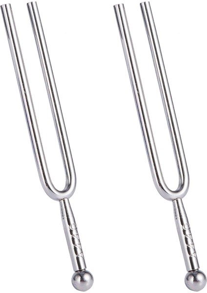 2x A Tuning Fork - &quot A&quot Yumuşak Kabuklu Kılıflı 440 Hz (Yurt Dışından)
