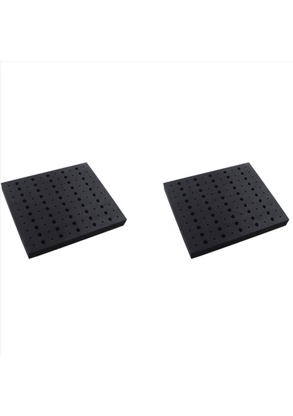 2x 110 Delik Yönlendirici Bit Tepsi Depolama Tutucu 1/4inch 1/2inch Shaink Freze Kesiciler Brill Bits Organizatör (Yurt Dışından)