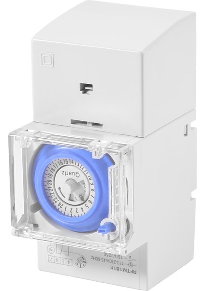 SUL181H Mekanik Zamanlayıcı 24 Saat Zaman Anahtarı Rölesi Elektrik Programlanabilir Zamanlayıcı 24 Saat Dın Demiryolu Zamanlayıcı Anahtarı (Yurt Dışından)